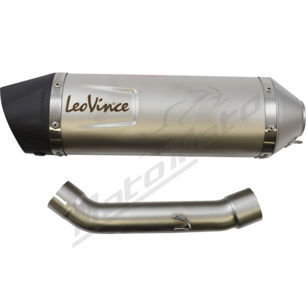 LEOVINCE LV One Evo Stainless Steel Slip-On Muffler KTM DUKE 125-390 21-23