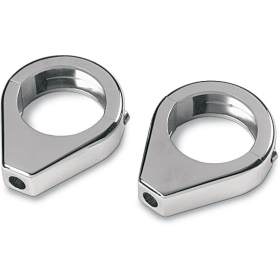DRAG SPECIALTIES Turn Signal Fork Clamps Harley Davidson FLHR / FLHRC / FLHTCU 1340-1800cc 84-13