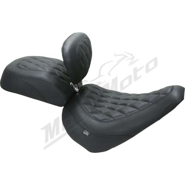 MUSTANG Wide Tripper™ Passenger Seat Harley Davidson FXBR 1923 23-26