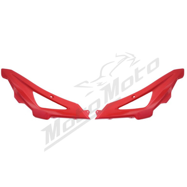 Radiator cover red CEMOTO HUSQVARNA TC 250-630cc 2005-2007