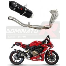 Duslintuvo kompl. Dominator HP1 BLACK HONDA CB650 R / F 2019-2021