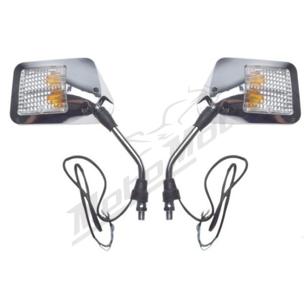 Universal mirrors with turn signals M10 2pcs