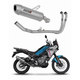 CF MOTO 450 MT 2025 Full Exhaust System S6 + dB killer