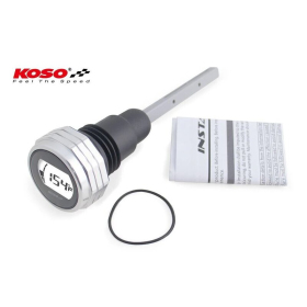 KOSO Electronic oil level and temperature gauge Ø48mm