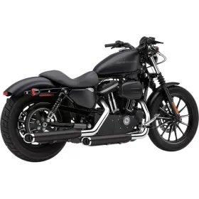 COBRA 3" Slashcut Slip-On Mufflers Harley Davidson XL 883-1200cc 04-13