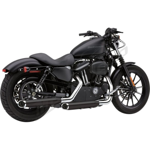 COBRA 3" "Slashcut Slip-On" duslintuvai Harley Davidson XL 883-1200cc 04-13
