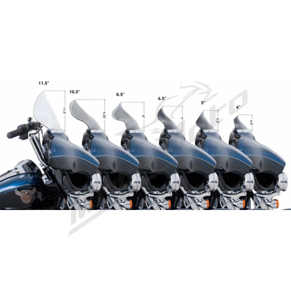 KLOCK WERKS Flare™ Windshield HARLEY DAVIDSON FLTRX 1450-1690 98-13