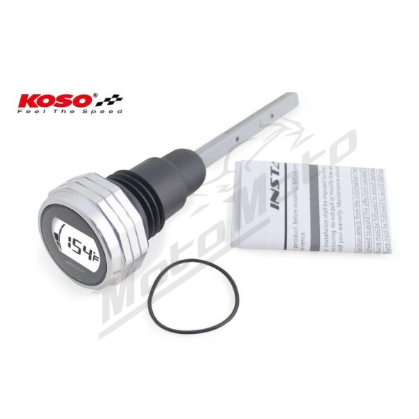 KOSO Electronic oil level and temperature gauge Ø48mm