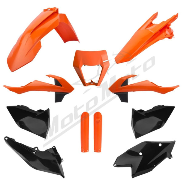 Polisport Plastikų kompl. KTM EXC / EXCF 125-500 17-19