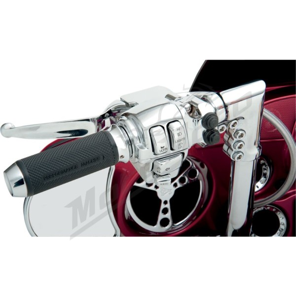DRAG SPECIALTIES Mygtukų bloko apdaila Harley Davidson FLHR / FLHRC / FLHRSE / FLHT / FLHTC 1450-1800cc 08-13