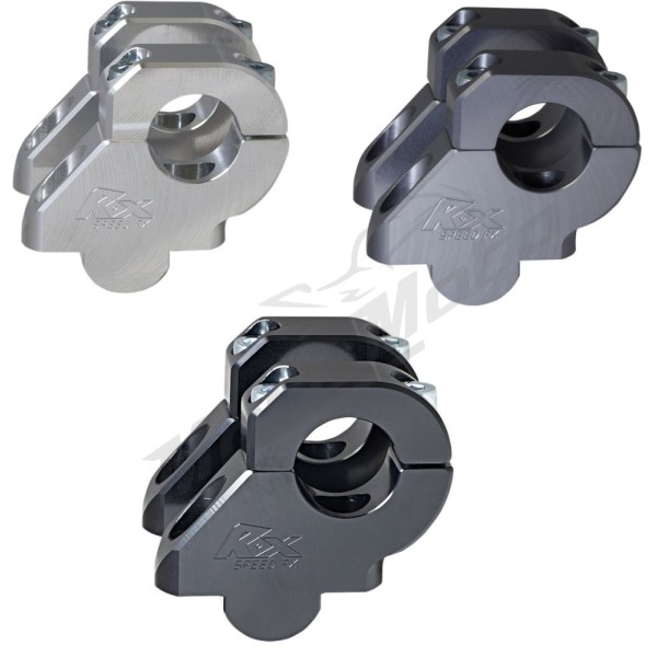 ROX SPEED FX 1-1/2" Barback Risers for 1-1/8" Handlebars 28,6mm Rise: 38,1mm BMW / Honda 850-1000 16-23