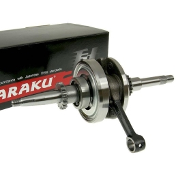Crank shaft Naraku HD GY6 / 139QMB Pin Ø13 4T (oil pump driven sprocket 16teeth)