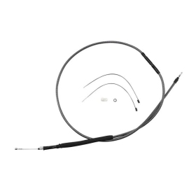 MAGNUM SHIELDING Polished Karbon Fiber Clutch Cable Harley Davidson FLHR / FLHTC / FLHX / FLS / FLSTC / FLTRX 1584/1690 08-17 189.5cm 