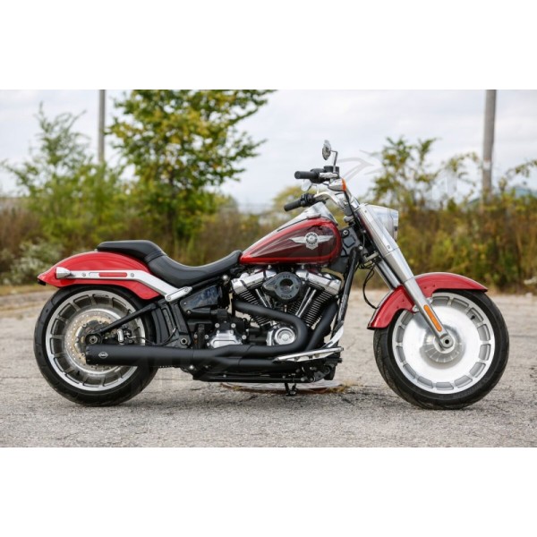 S&S CYCLE SuperStreet 2:1 Exhaust System Harley Davidson FLFB / FLFBS / FXBR / FXBRS 1750-1923cc 18-23
