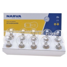 Light bulbs NARVA 12V 21/5W BAY15D / 10pcs