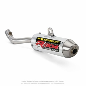 PRO CIRCUIT R-304 Silencer (EURO) Stainless Steel/Aluminum KTM SX 125/150 11-15