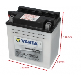 Battery 12N10-3A VARTA FUN 12V 11Ah