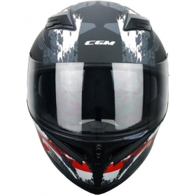 CGM 316X SPEED SPRAY Black / Red Matte Full Face Helmet