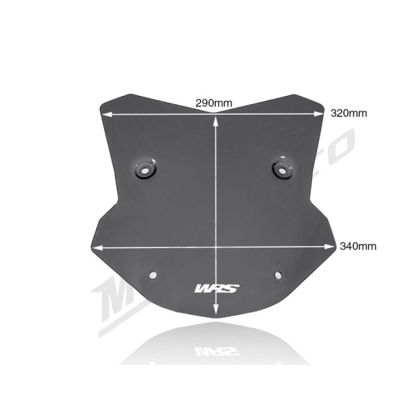 WRS SPORT Priekinis stiklas Tamsintas 75% BMW S1000XR ABS 20-23