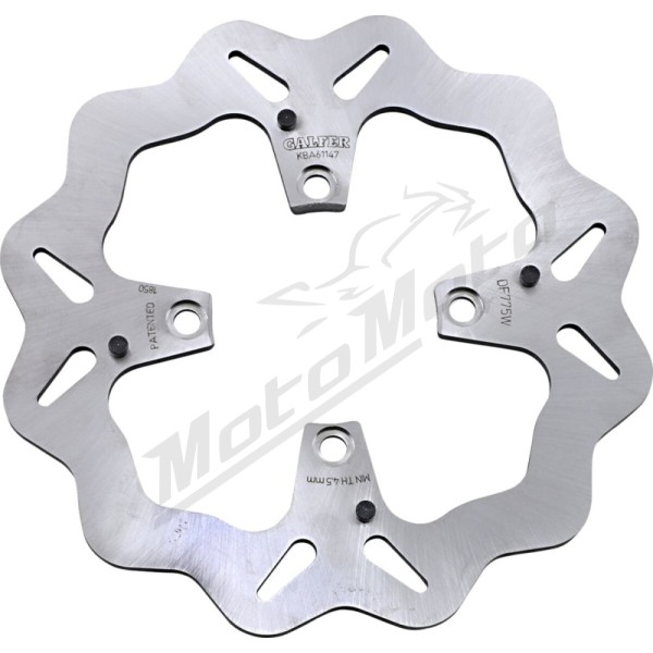 GALFER Wave® Rear Brake Rotor Ducati 1098 / 1198 / Panigale V4 / Streetfighter / Streetfighter V4 848-1198cc 07-24