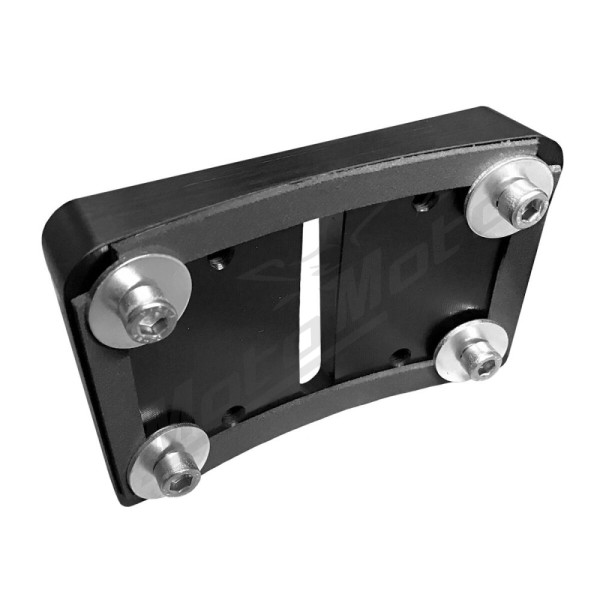 HEINZ BIKES License Plate Mount Adapter Harley Davidson FLDE / FLFB / FXBR / FXST / FXLR 1750/1923 18-24