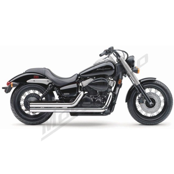 COBRA Streetrod Straight Cut Exhaust System Honda VT 750 DC 00-07