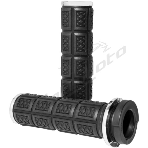 KURYAKYN Universal Chromed Grips Ø25.4mm