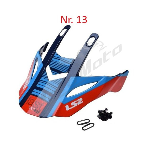 Šalmo snapelis LS2 MX437 FAST EVO
