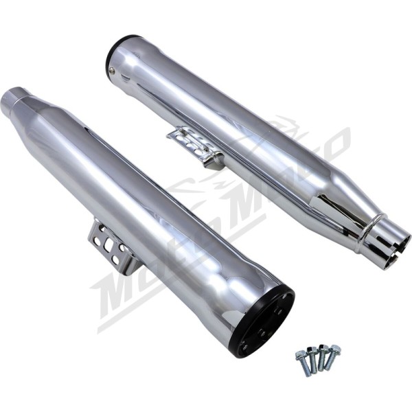 COBRA RPT 3" Slip-On Mufflers Harley Davidson FLFB / FLBS / FLSL / FXBB / FXBBS / FXLR / FXLRS / FXST 1750-1923cc 18-25