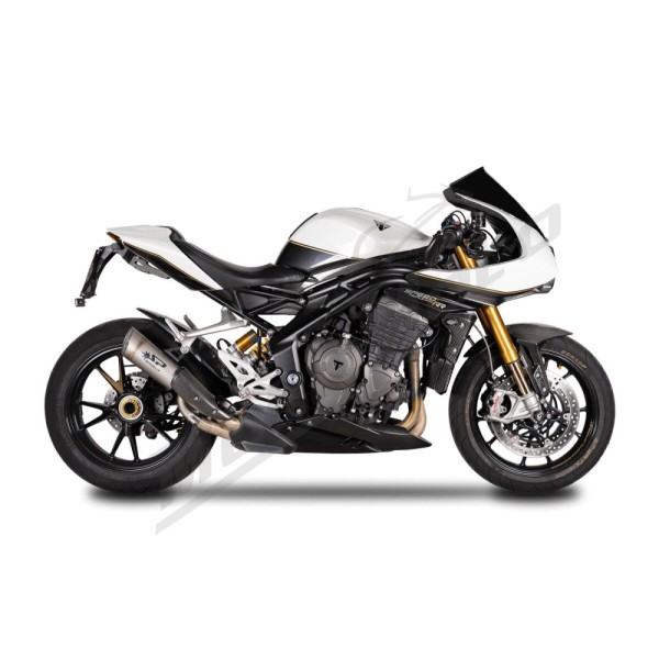 SPARK GRID-O Slip-On Muffler TRIUMPH SPEED TRIPLE 1200 2021-2024