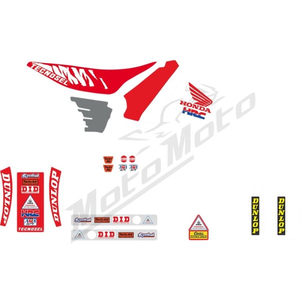 TECNOSEL Graphics KIT Honda CR 125-250R 90-92