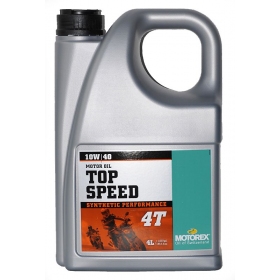 MOTOrex TOP SPEED 10W/40 Synthetic Oil - 4T - 4L