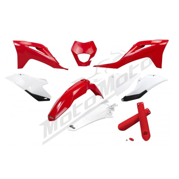 UFO Plastic set with fork guards Gas Gas EC / EC-F 250-350 21-23