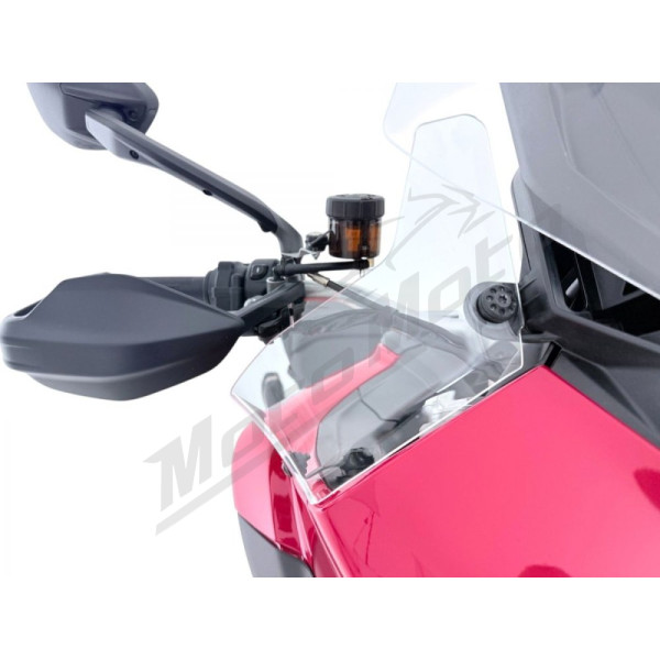WRS DU038T Side Deflectors Clear Ducati Multistrada V2 900cc ABS 2025