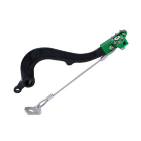 Psychic foot brake lever green Kawasaki KXF 250-450cc 21-22