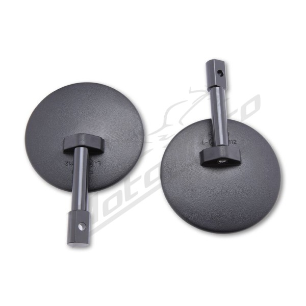 HIGHSIDER galiniai veidrodėliai Aprilia / BMW / Kawasaki / KTM / Moto Guzzi / Suzuki / Yamaha 125-1200cc 07-23