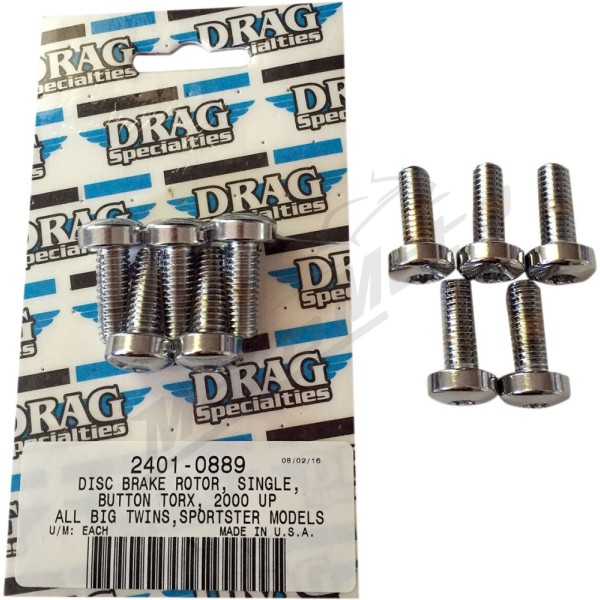 DRAG SPECIALTIES Disc Brake Hub Mounting Kit Harley Davidson FLD / FLHR / FLHRC / FLHRCI / FLHRI 1340-1800cc 86-17