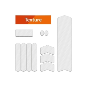 ALGIS frame protective stickers set (textured-transparent) M