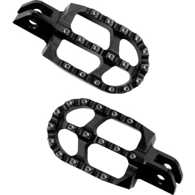 MOOSE OFFROAD HARD-PARTS Foot Pegs Harley Davidson FLDE / FLFB / FLFBS / FLHC 1250-1923cc 18-23
