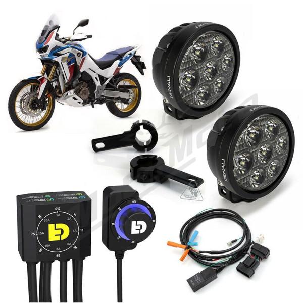 DENALI DialDim D7 Additional lights kit Honda CRF 1100 20-23