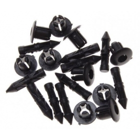 Plastic rivet clips M7 10pcs