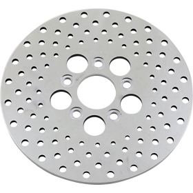 DRAG SPECIALTIES Vintage Drilled Brake Rotor Shovelhead Harley Davidson FL / FLH / FLHC / FLHS / FLHT / FLHTE / FLT 1200-1340cc 71-84