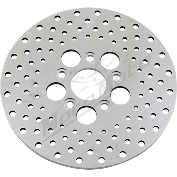 DRAG SPECIALTIES Vintage Drilled Brake Rotor Shovelhead Harley Davidson FL / FLH / FLHC / FLHS / FLHT / FLHTE / FLT 1200-1340cc 71-84