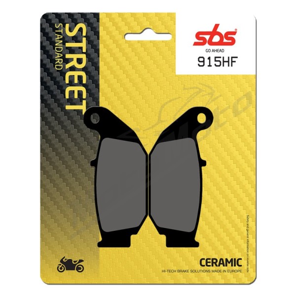Sbs Brakepads Ceramic Honda / Suzuki 125-300cc 14-24