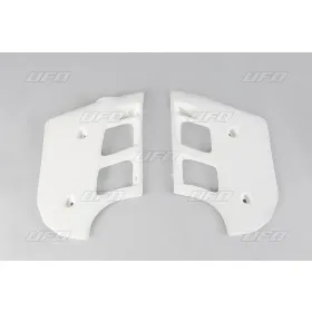 UFO Radiator Side Plastics White KTM MX / SX 125-250 90-92