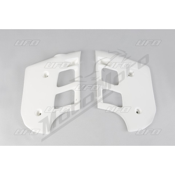 UFO Radiator Side Plastics White KTM MX / SX 125-250 90-92