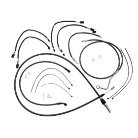 MAGNUM SHIELDING Black Pearl Handlebar Installation Kit 38/43cm Harley Davidson FLHRXS 1868 21-24