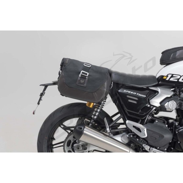 SW-MOTECH Legend Gear LC2 Side Bag System Brown Edition Triumph Speed Twin 1200 24-25