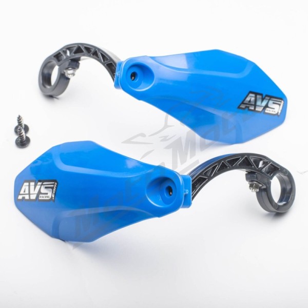 AVS RACING Handguards Kit Plastic Dark Blue