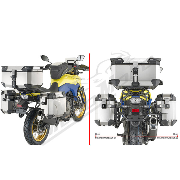 GIVI Monokey Cam Side Pannier Holder Suzuki DL 800 V-Storm 2023